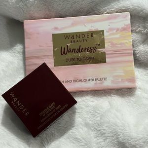 Wander combo - blush and highlights pallets & lip and cheek balm